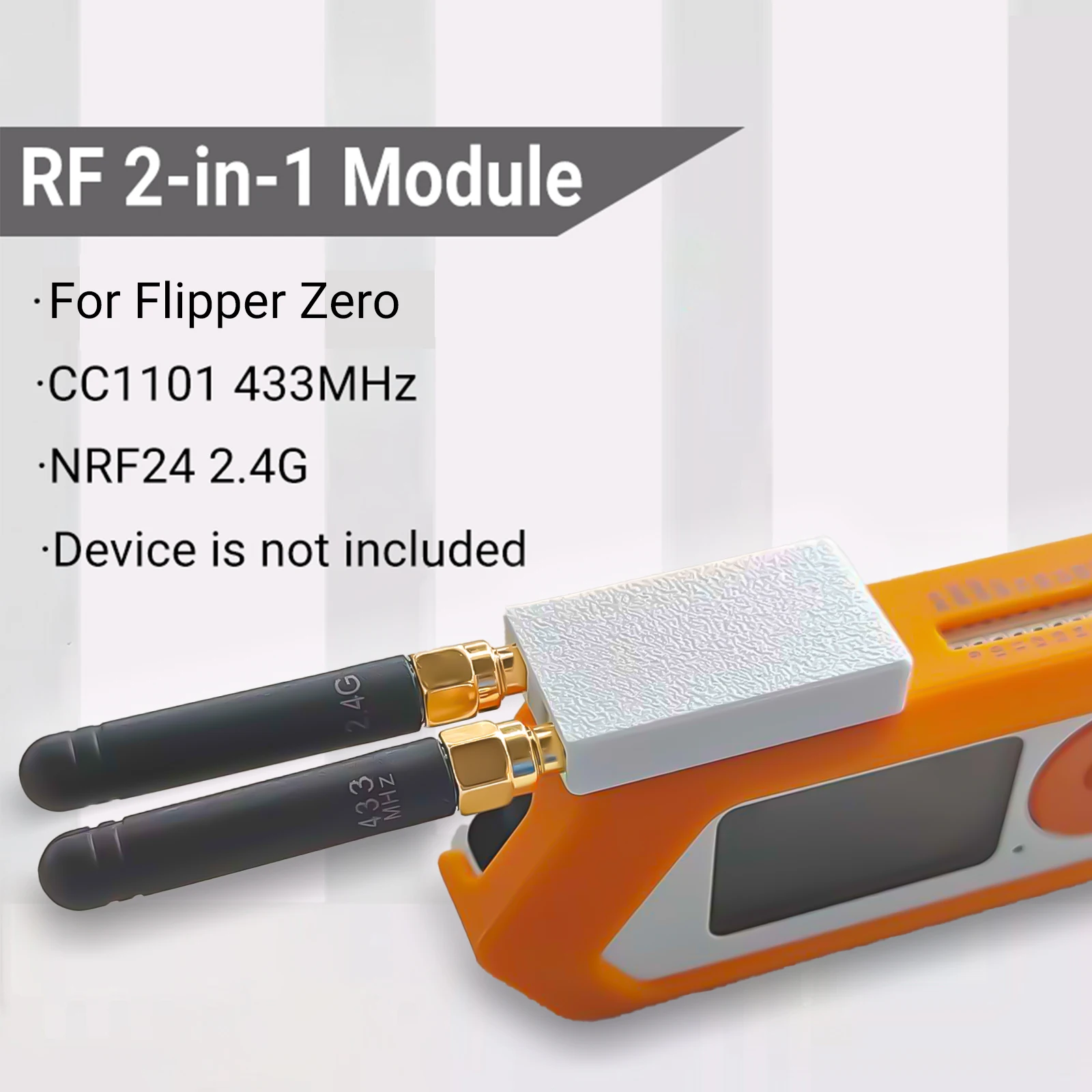 لوحة تطوير RF 2.4 جيجاهرتز 433 ميجاهرتز لـ Flipper Zero