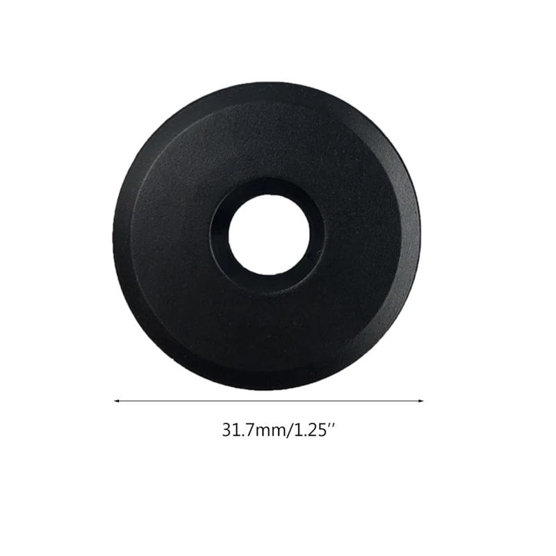 77HC Stem Top Cap Cover Bike Headset Top Cover 31.7mm Diameter with for MTB Bike Easy Assembly Bike Accessory