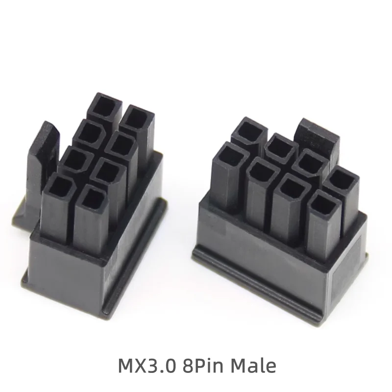 3pcs Molex 3.0mm Pitch Small 5557 Plug MX3.0 6Pin 8Pin Male Connector Housing Double Row 43025 Rubber Shell 6P 12P 16P Terminals