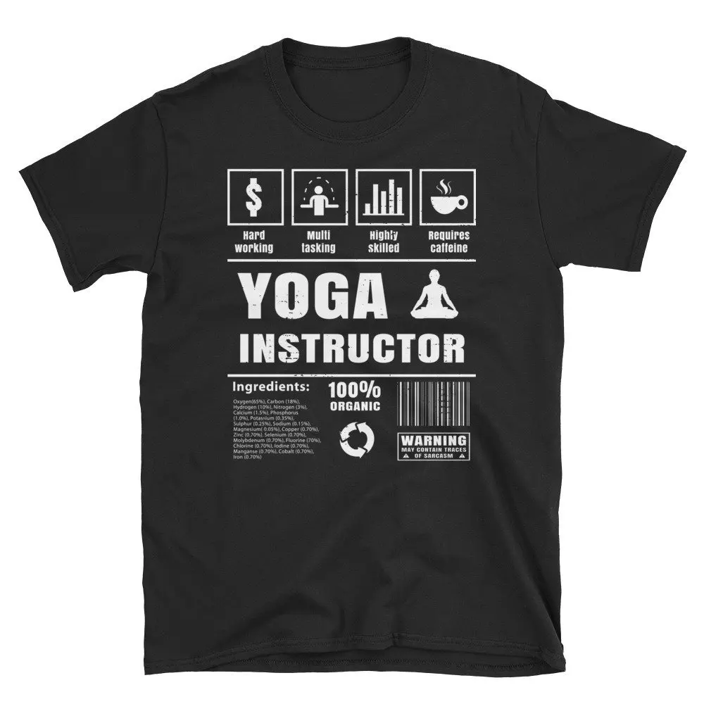 Yoga Instructor T Shirt Teacher Yogi Namaste