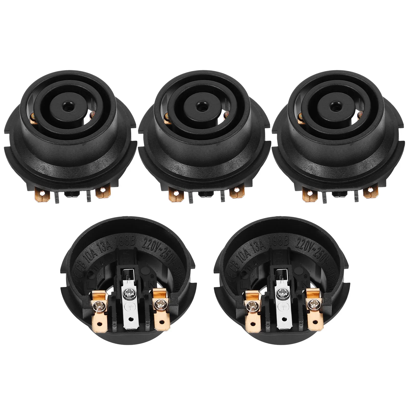 

5pcs Electric Coupler Temperature Control Base Thermostat Thermal Accessories Sturdy Kettle Thermostat Coupler Safety Household