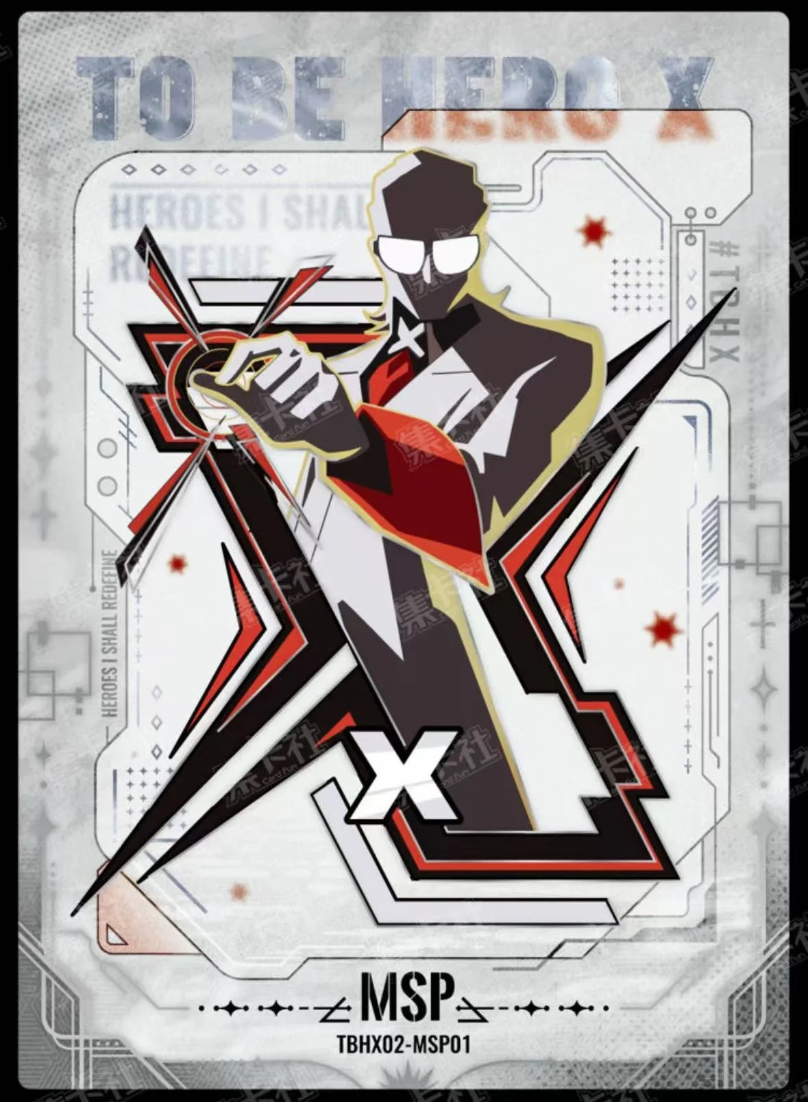 Genuine To Be Hero X Convex Hero Card I Am The Hero Series Anime Game Character X Queen Nice Collection SSP MSP SP Rare Cards