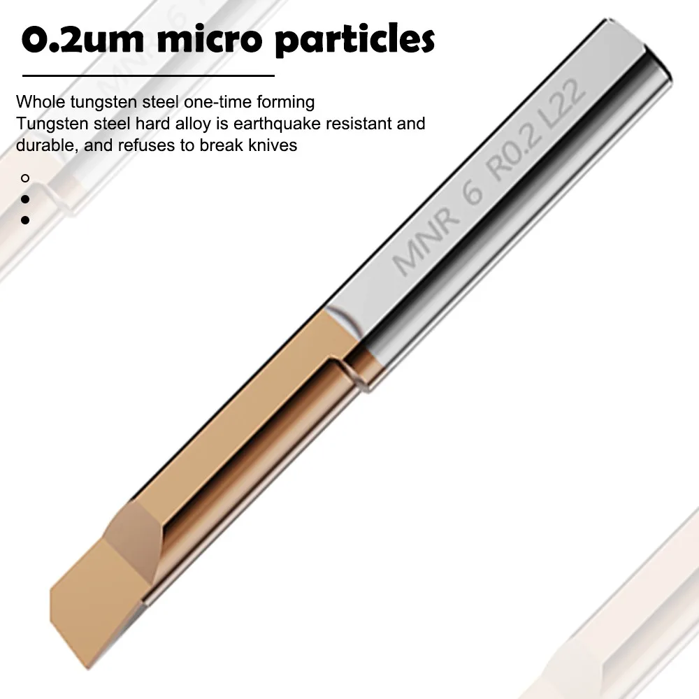 GAMONT MNR Small Diameter Boring Tools Tungsten Steel Carbide CNC Machine Inner Boring Hole Turning Tool