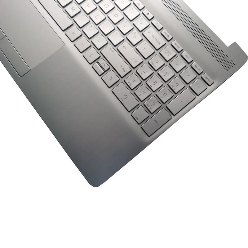 NEW US/UK laptop Keyboard for HP Pavilion 15-DW 15s-DU 15s-DY TPN-C139 250 G8 with silver palmrest upper cover no backlight