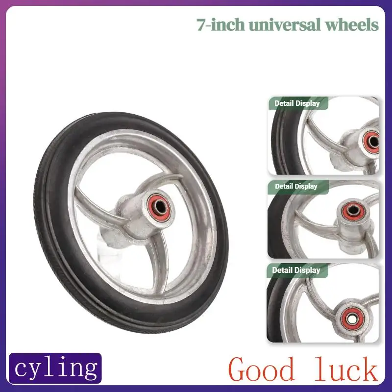 

7-Inch Universal Wheels: Fit 7-Inch Medical Wheels, Wheelchair Wheels, and Hand Cart Wheel Replacement Requirements