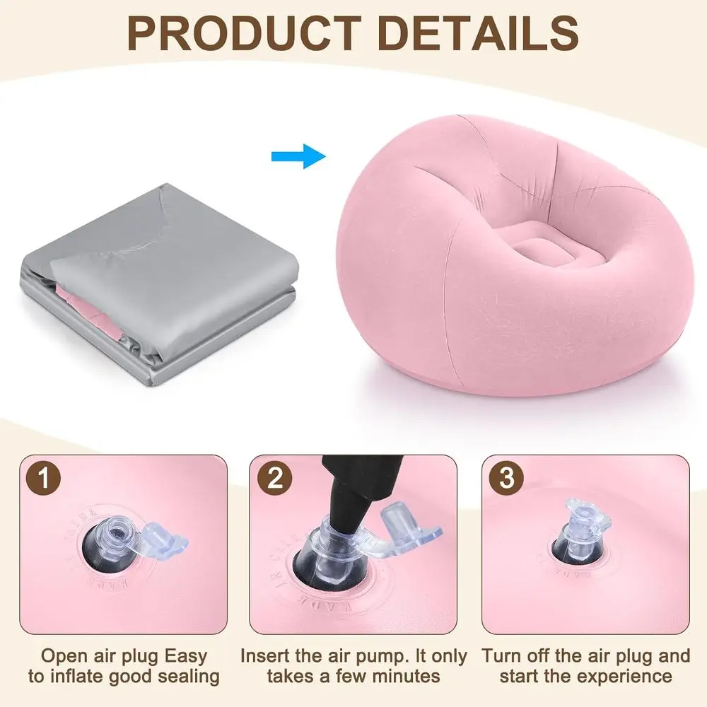 Inflatable Bean Bag Chairs, Pi - Kids Outdoor Bean Bag Chair recension och pris
