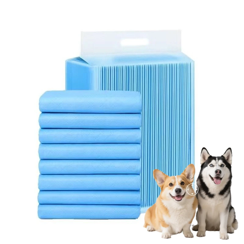 

New Absorbent Dogs Diapers Disposable 100/50/40/20PCS Puppy Training Pee Pads Quick Dry Surface Mat Clean Cushion Pet Diapers