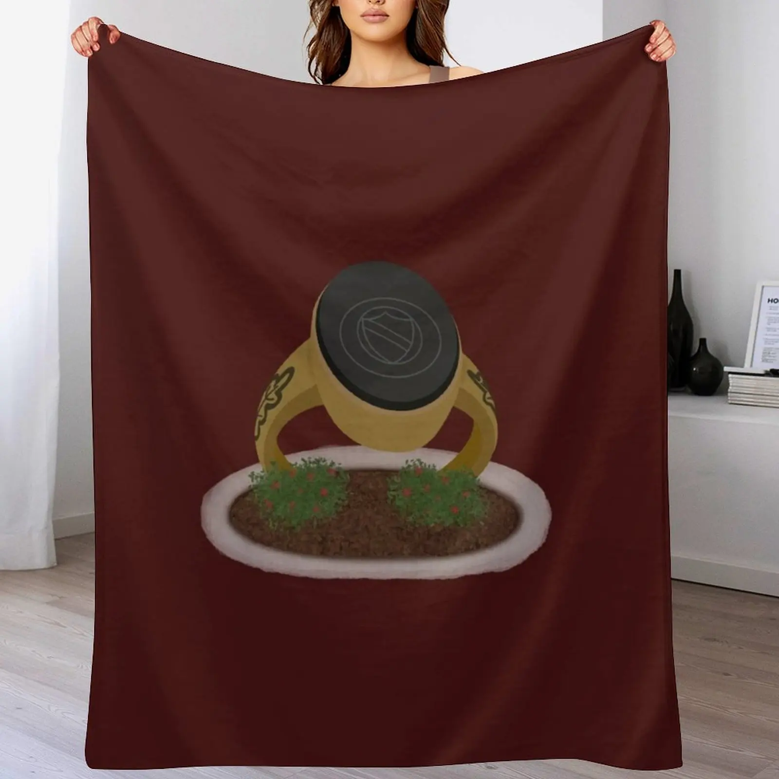 Meredith College Onyx Statue Throw Blanket anime Luxury St Moving Personalized Gift Blankets