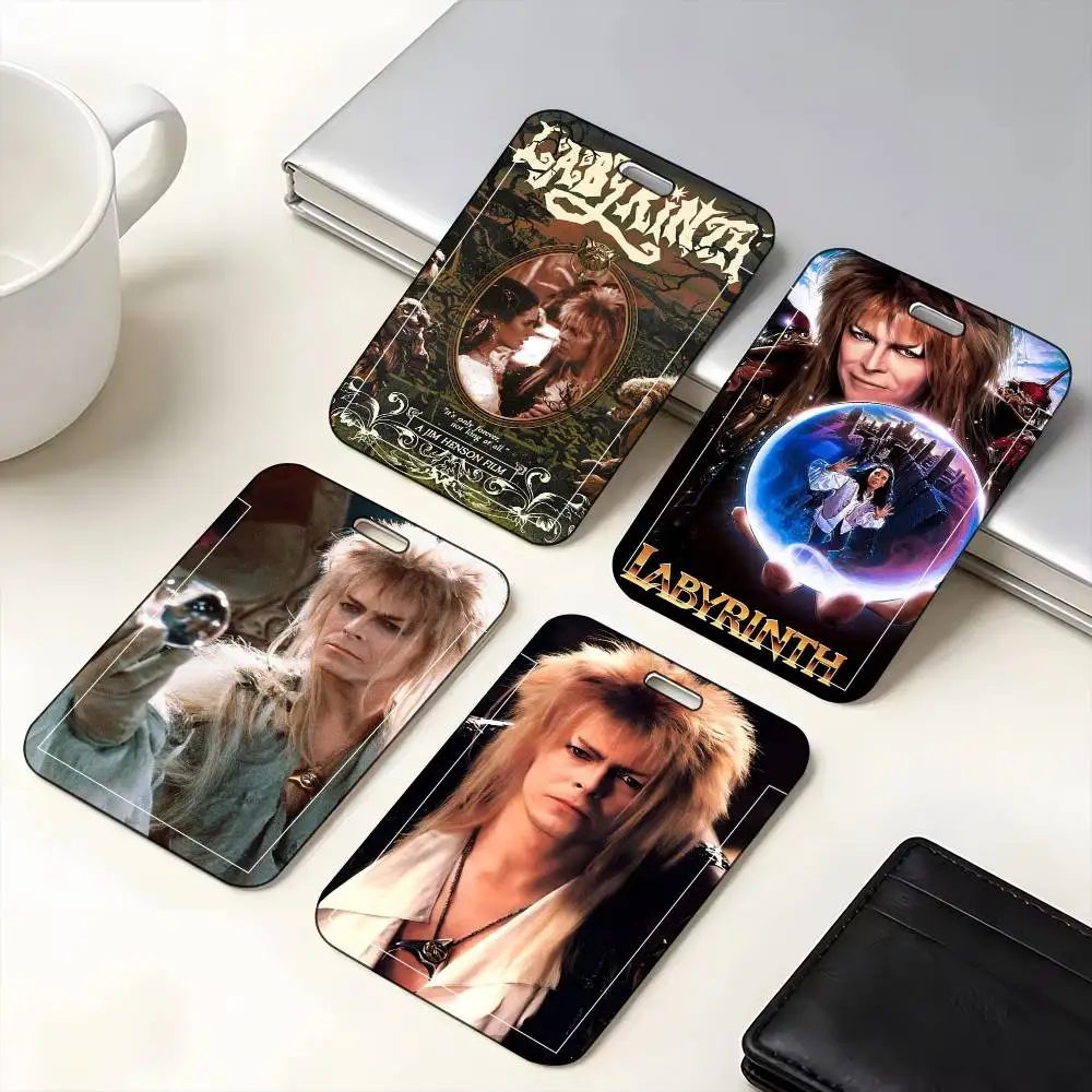 1 Stück Film L-Labyrinth Ausweishülle für Schulkarten, Zugangskarten, ID-Karten, Bus- und Essenskarten – Schutzhülle mit einfacher Einsteckfunktion