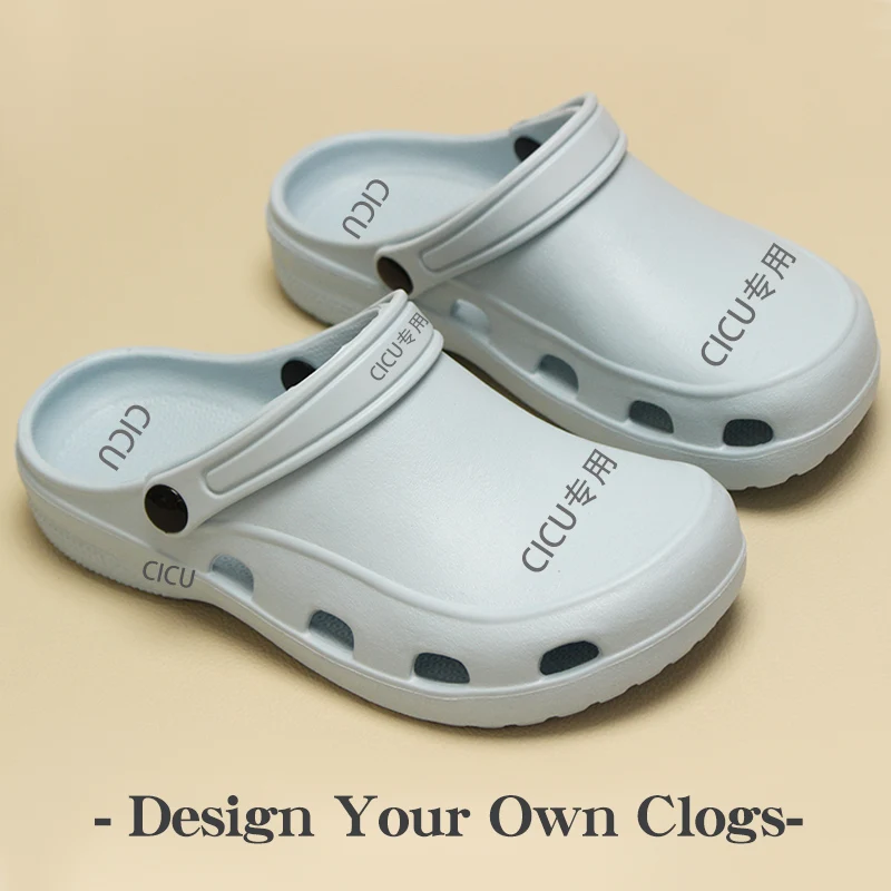 Professional Scrubs Clogs Ultra Light Nurse Work Shoes Anti Slip Pediatric Slippers Breathable Dentist Nursing Shoes 5X03-04