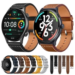 20 22mm Band For Haylou watch R8 S8/Watch 2 Pro (LS02 Pro)/RT3 RS3 GST/RS4 Plus/RS5/Solar Neo/Lite Bracelet Leather Watch Strap