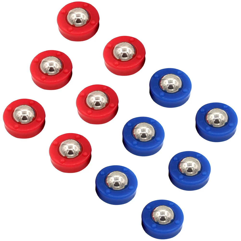 

12 Pcs Mini Football Tabletop Shuffleboard Rolling Beads Free Sliding Balls The Fun Family Game Soccer Rollers