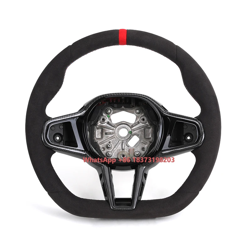 

Without Button LCI Full Alcantara Steering Wheel for BMW G Series G01 G20 G05 G26 G30 M3 G80 M4 G82 M8 F92 F96 F97 M235i M340i