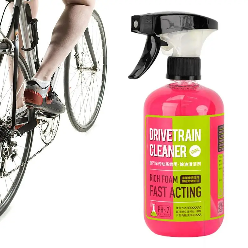 

Chain Cleaner Motorcycle Bikes Drivetrain Cleaning 520ml Multi-Functions Concentrate Chain Cleaner For Road Dirtbike Motorcycle
