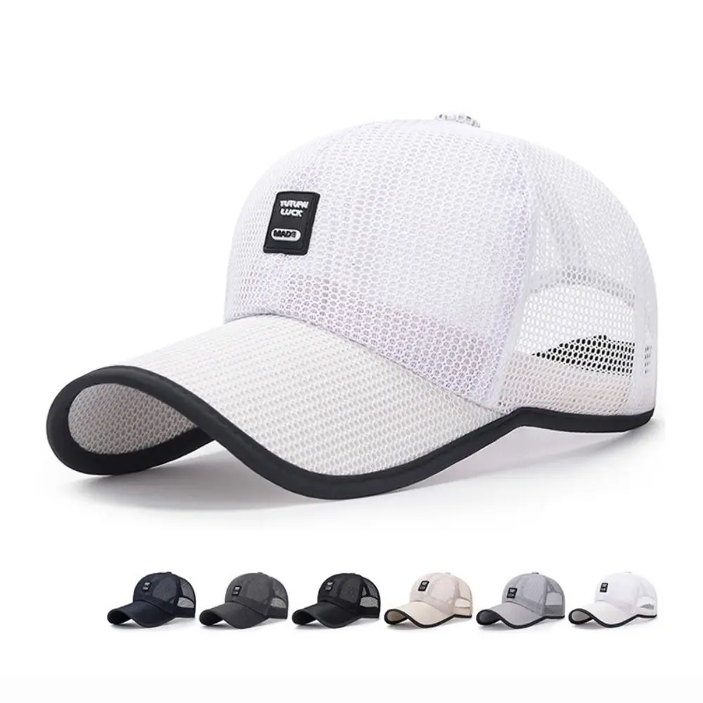 Fashion Breathable Baseball Cap Snapback Closure Unisex Baseball Hat Sun Hat Summer