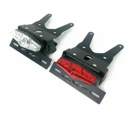 For HONDA CRF250L 2013-2019 CRF LOGO  License Vehicle Numbe Plate Holder Frame Door Cover  Tail Tidy Fender Eliminator Led Light