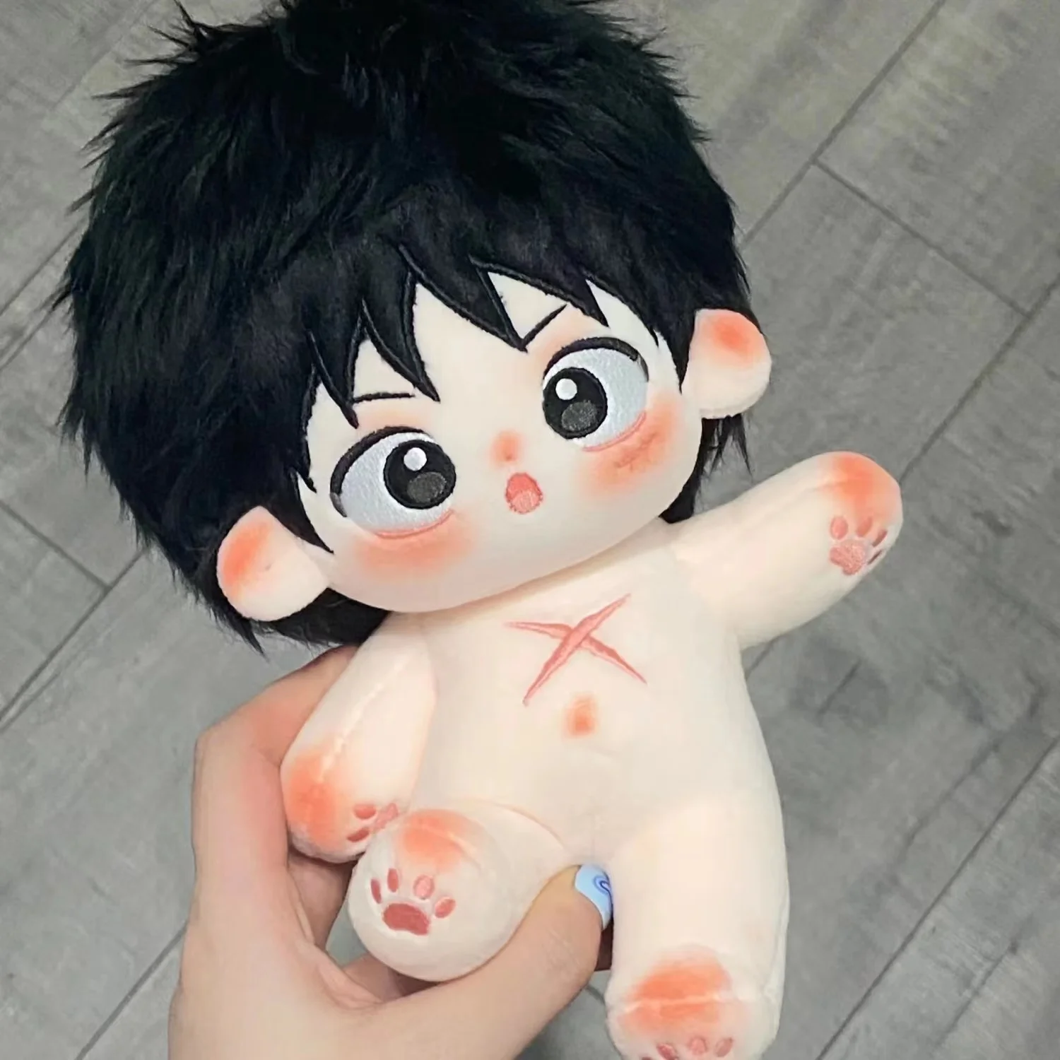 20cm Anime Plush Doll Figure Home Decor Stuffed Toys Y2k Kids Adult Aesthetic Gifts Luxury Design Japan Room Decoration