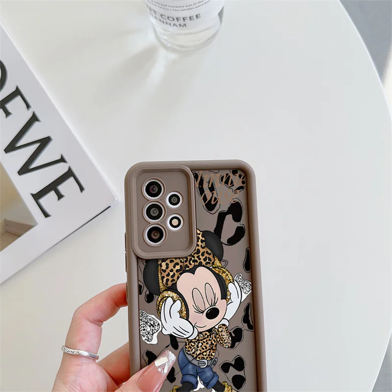 ليوبارد رسمت ميني حقيبة لهاتف سامسونج غالاكسي M54 M36 F06 M16 M15 M34 M23 M31 M51 A22 M30S M20 M11 A31 A51 A71 A70 A50 A30 A13 #5