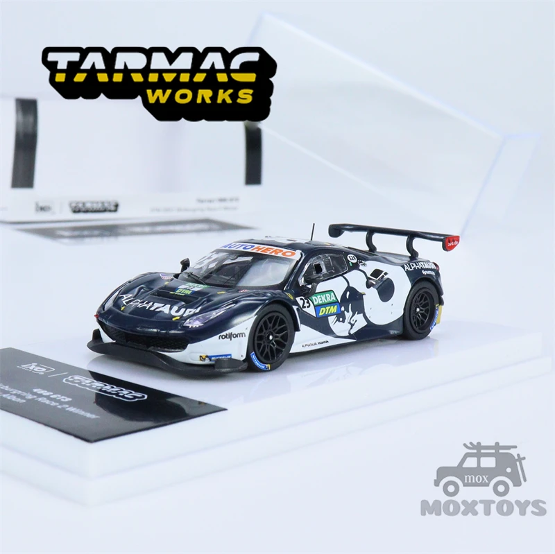 

Tarmac работает 1:64 488 GT3DTM 2021 Nurburgring Race 2 Winner литая модель автомобиля