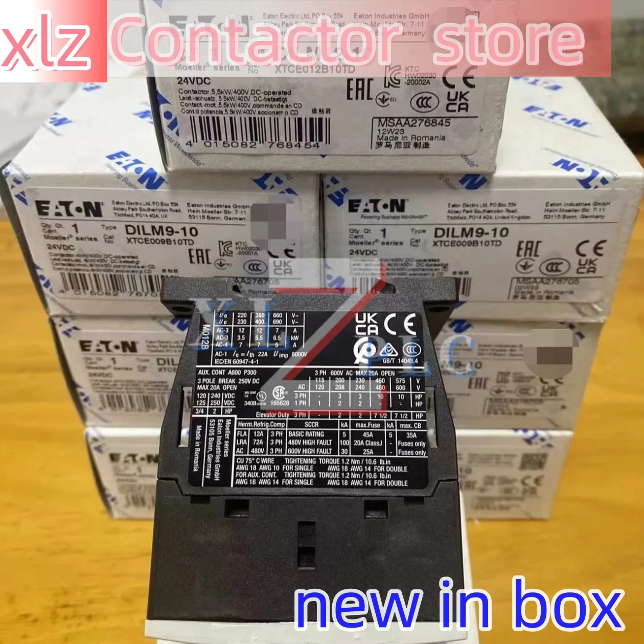 

новый оригинальный контактор DILM12-01C 24 В постоянного тока DILM12-10 24 В постоянного тока DILM12-10C 24 В постоянного тока