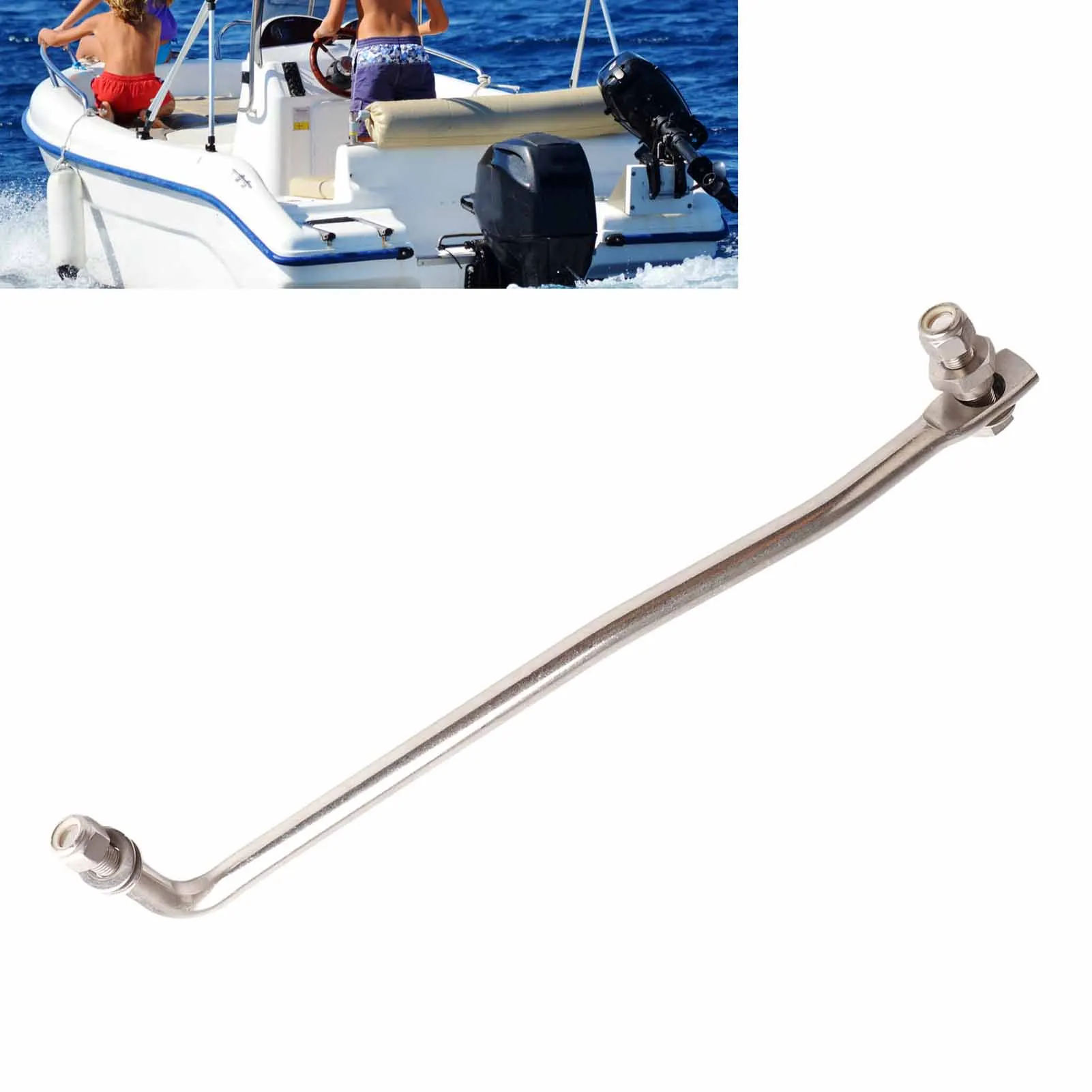 

Marine Boat Accessories Steering Arm Connecting Tie Outboard Steering Arm Connecting Link Tie Rod Fit for 30‑60