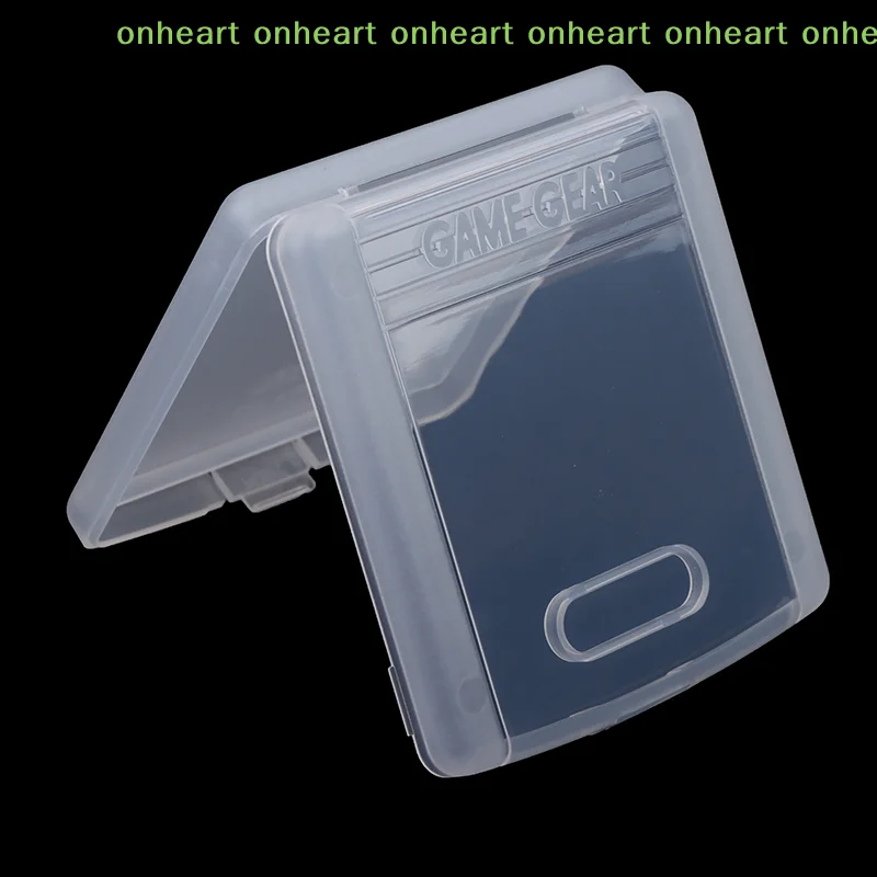 

[C]Single Game Card Storage Display Box For Game Gear Cart GG Clear Replacement GameGear Protective Case