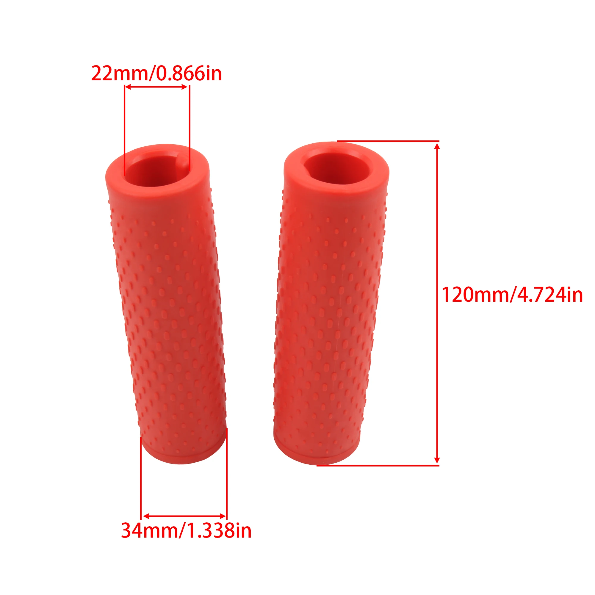 Electric Scooter 22mm Grips Handlebar Case For Xiaomi M365 Pro 1s Pro2 Mi3 E-Scooter Anti-slip Rubber Grips Riding Parts - view 6