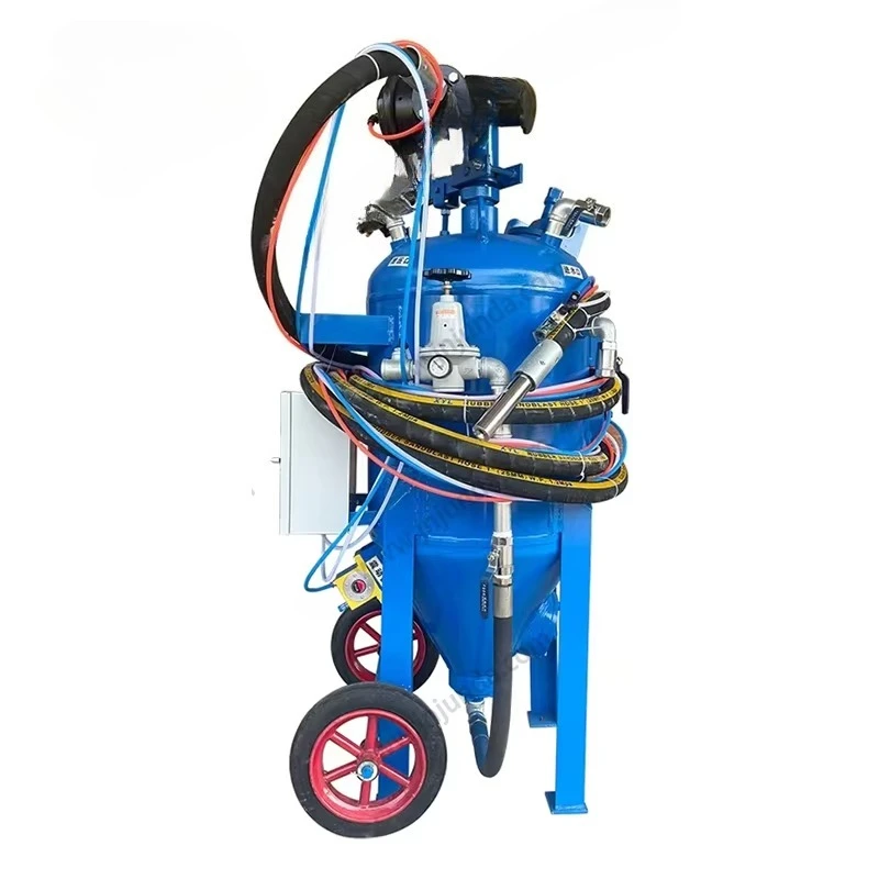 Professional wet sandblasting machine with water nozzle gun Sandblasting machine