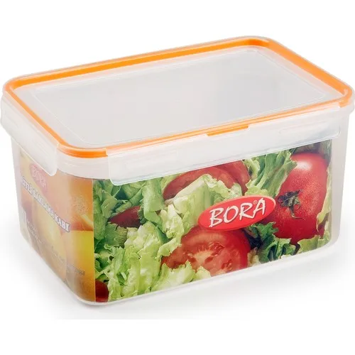 Bora Plastic Click Rectangle 4.5 Lt