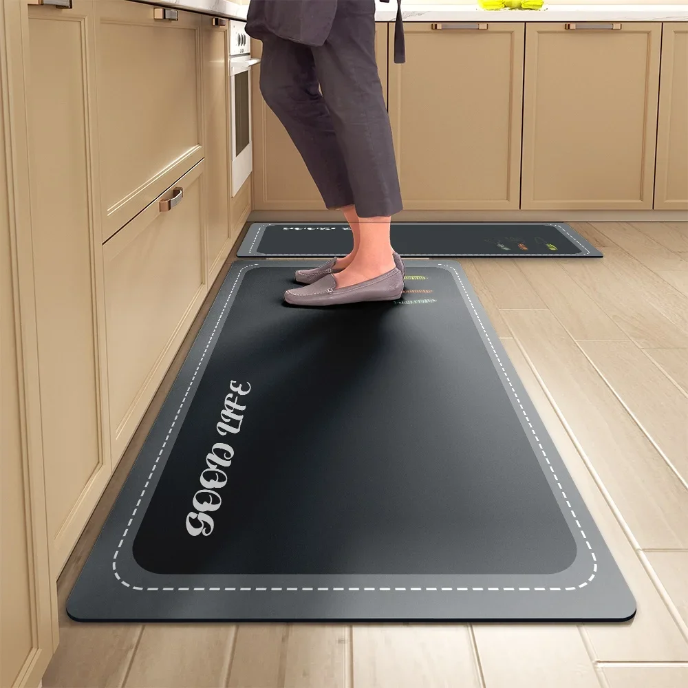 

Kitchen Floor Bedroom Living Room Long Bedside Hallway Hallway Soft Washable Carpet Non-slip Bathroom Entrance Doormat 바