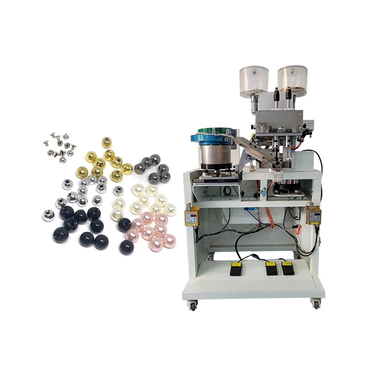 ماكينة برشام اللؤلؤ الأوتوماتيكية بالكامل بسعر خاص لعام 2025 لإعداد اللؤلؤ والخرز #2