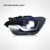 BMW 1 시리즈 F20 2012 2013 2014 2015용 2PC 자동차 헤드라이트 LED 자동차 램프 주간 주행등 다이나믹 방향지시등 액세서리 6