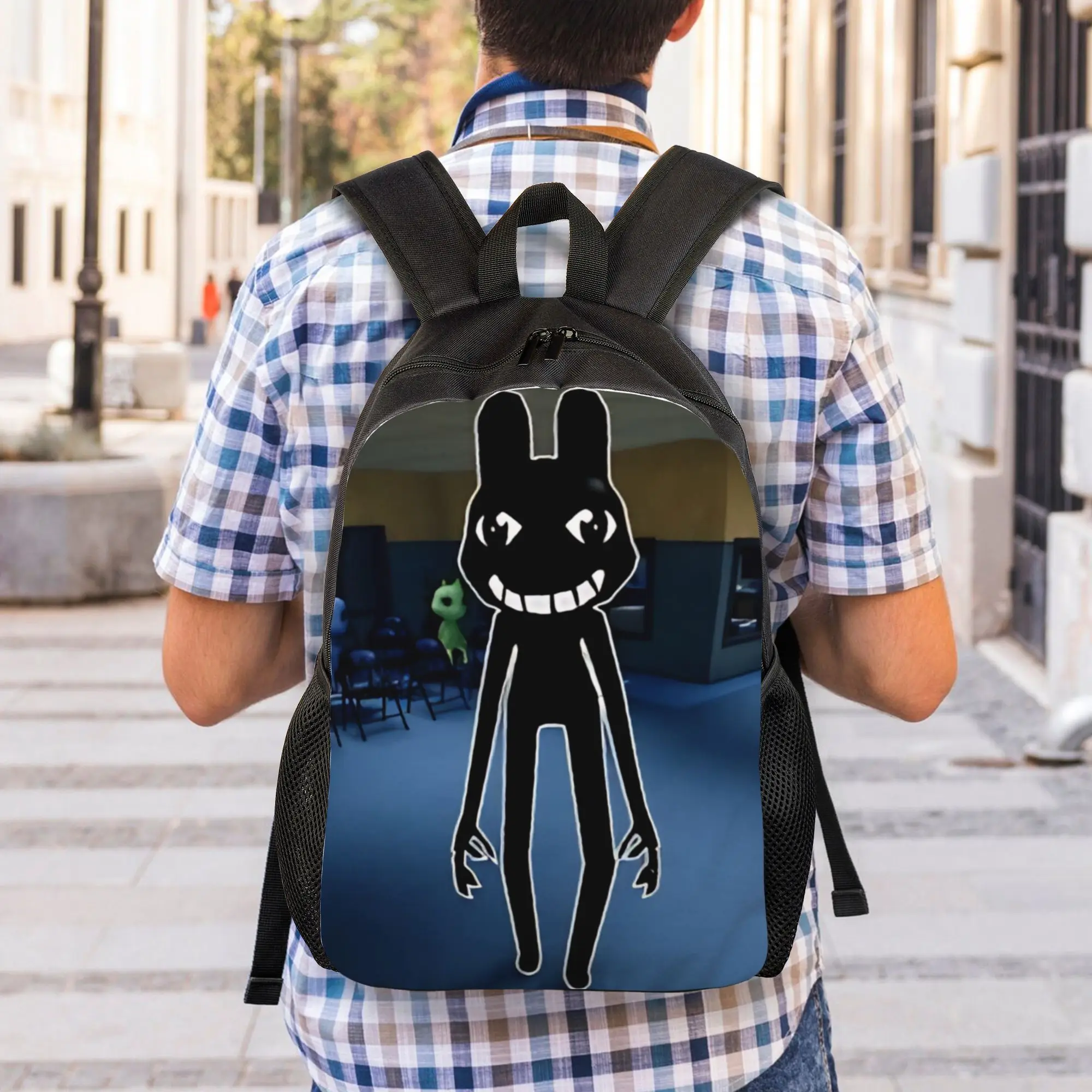 Animals Hospitals Gamer Fashion Backpack Gift High School Work  Daypack for Men Women Laptop Canvas Bags