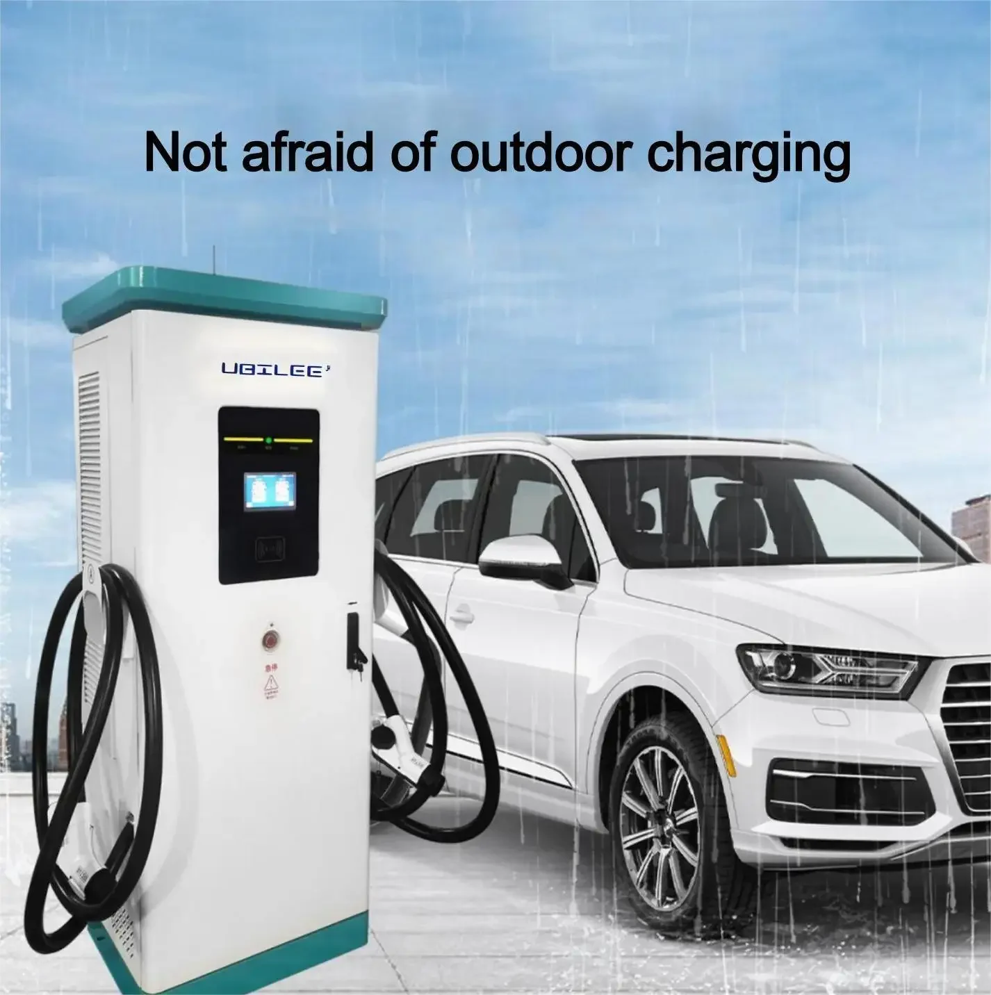 Smart OCPP 1.6J Supported 60kW CCS2 CCS1 GBT EV DC Fast Charger Electric Car Charging 80kW Level 3 Dc Floor Charging Station