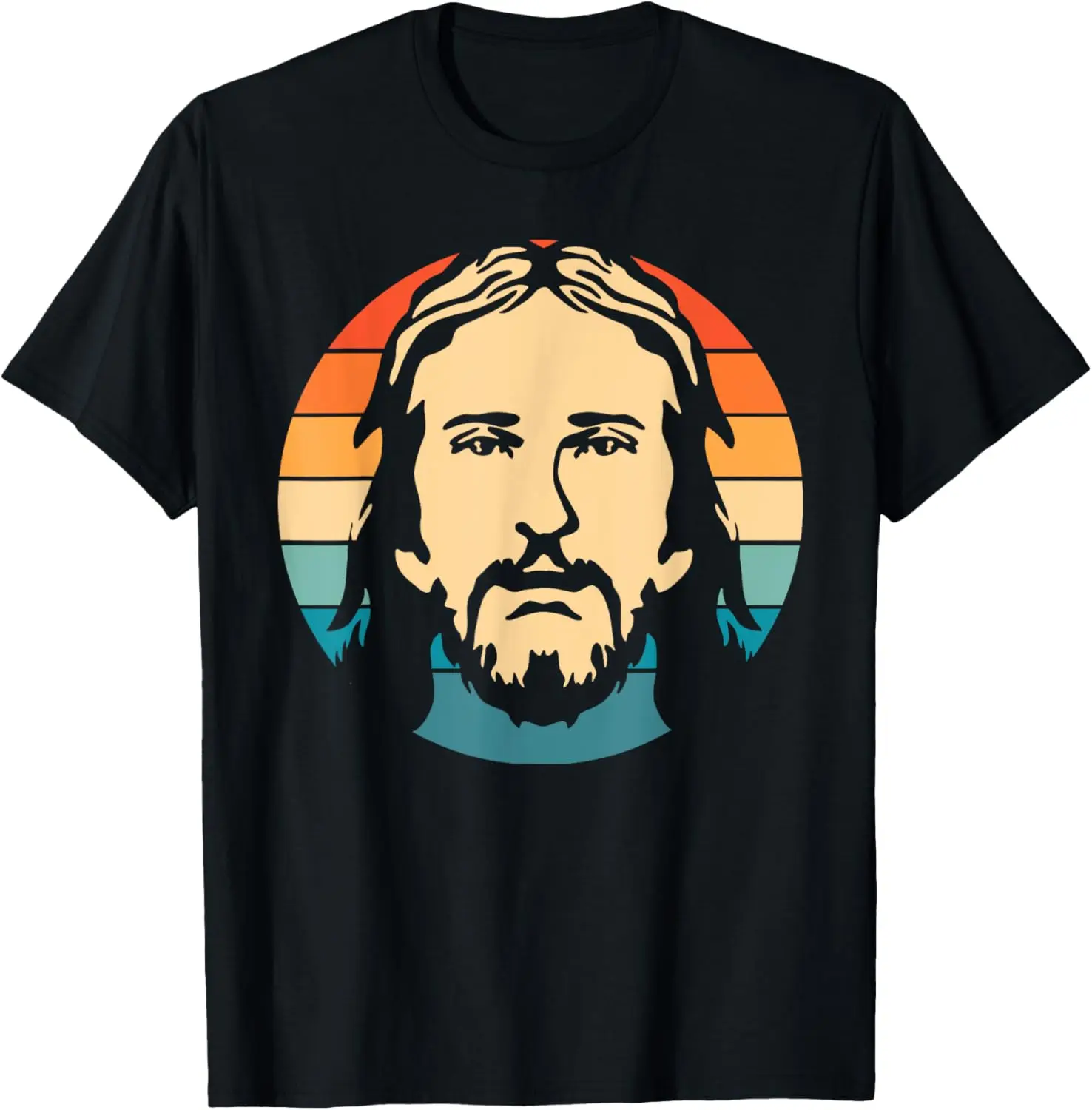 T-shirt chrétien catholique rétro pour hommes et femmes, amour vintage de Jésus-Christ