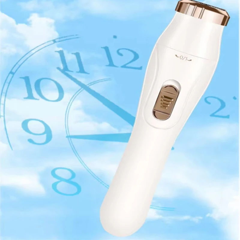 

3-in-1 women's body hair remover, universal serial bus painless electric shaver for women, portable body hair remover