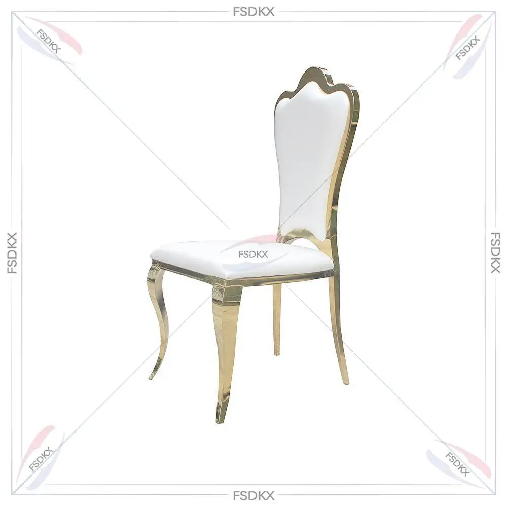 TOP High back flowers design Wedding Chairs Events Useful Hotel Furniture Dining Chairs