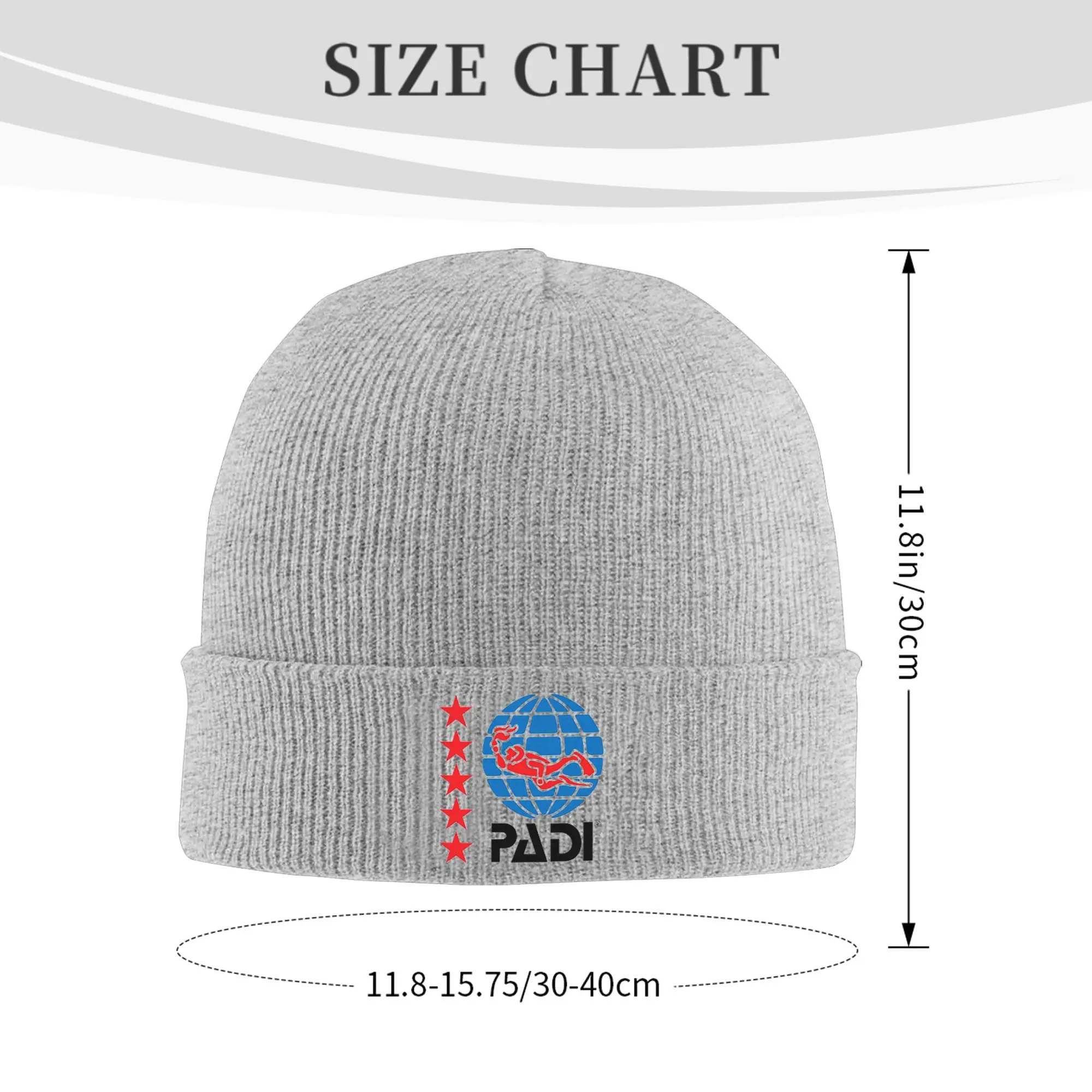 Scuba Driver Padi Winter Skullies Beanies Hat Warm Autumn Knitted Hats Bonnet Caps for Women Men