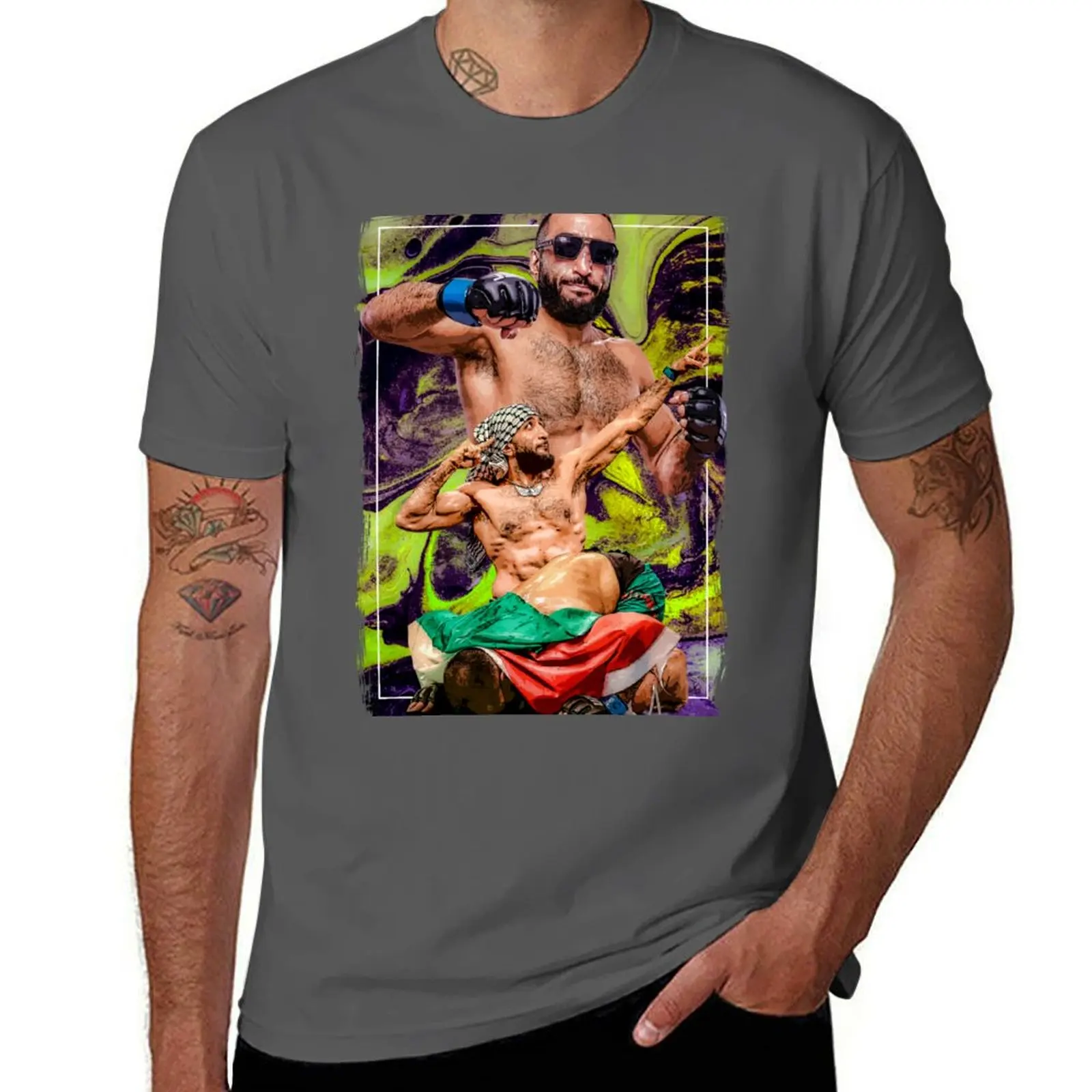 

Belal Muhammad T-Shirt anime tshirt man t shirt graphic man t shirt luxury T-Shirt