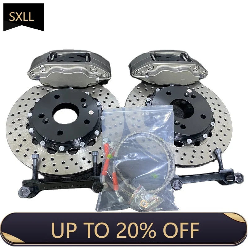 

SXLL R15 R16 R17 Wheel Rim Wholesale Brake System 4 Cans CP 7600 Brake Clamp 4 Piston Large Brake Clamp