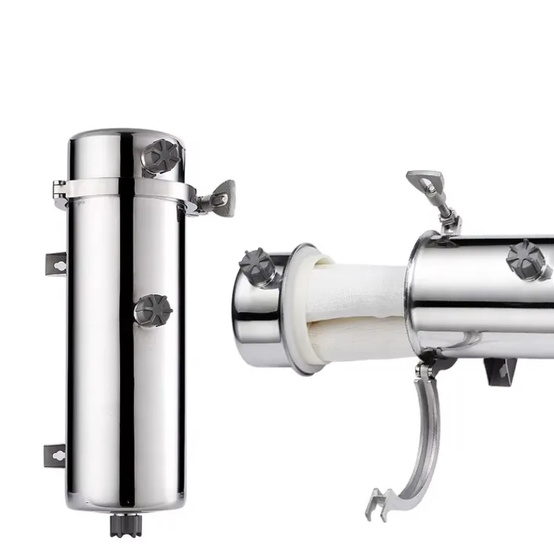 Large Flow 1000-10000 L/H Whole House Water Treatment System Pvdf Washable Uf Membrane 304 Stainless Steel Water Filter System