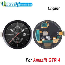 1.43'' LCD Screen For Amazfit GTR 4 Smartwatch HD AMOLED 466*466 Display and Digitizer Full Assembly Repair Spare Part