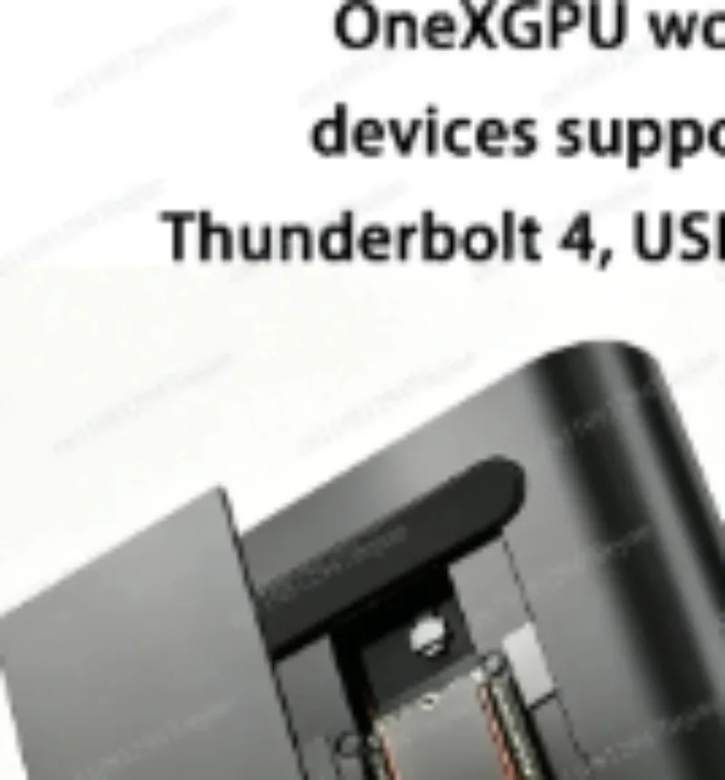 ONEXGPU AMD RX 7600M XT 8GB eGPU Dock, Portable OCuLink & USB4 External Graphics Enclosure for Laptop & Handheld