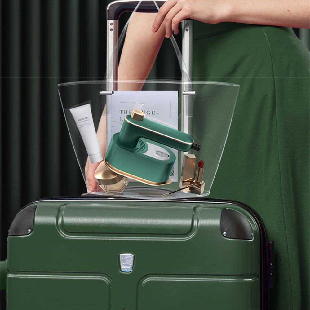 Mini ferro a vapor rotativo 180, portátil, molhado e seco, gerador de vapor duplo, portátil, vaporizador de roupas, casa, viagem, pendurado