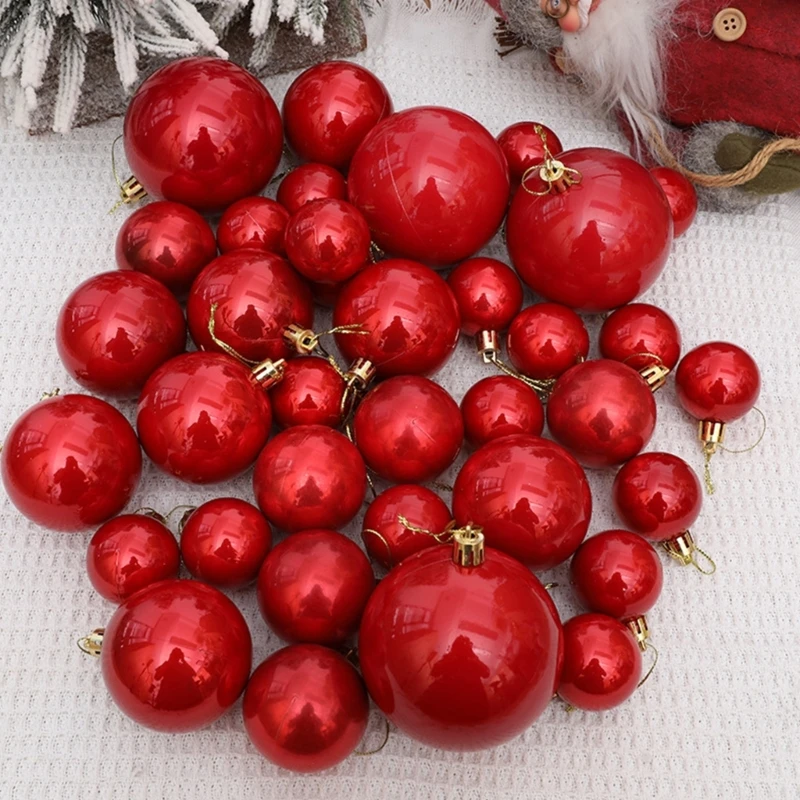 Delicate Christmas Decoration Sphere Hanging Sphere Ornament for Wreath Tree Dropshipping