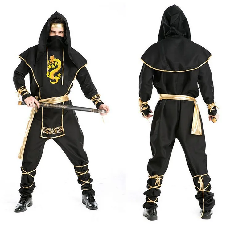 

Men's Costume Hokkaido Samurai Costume Game Halloween Role-playing Stage Costume Performance Dress