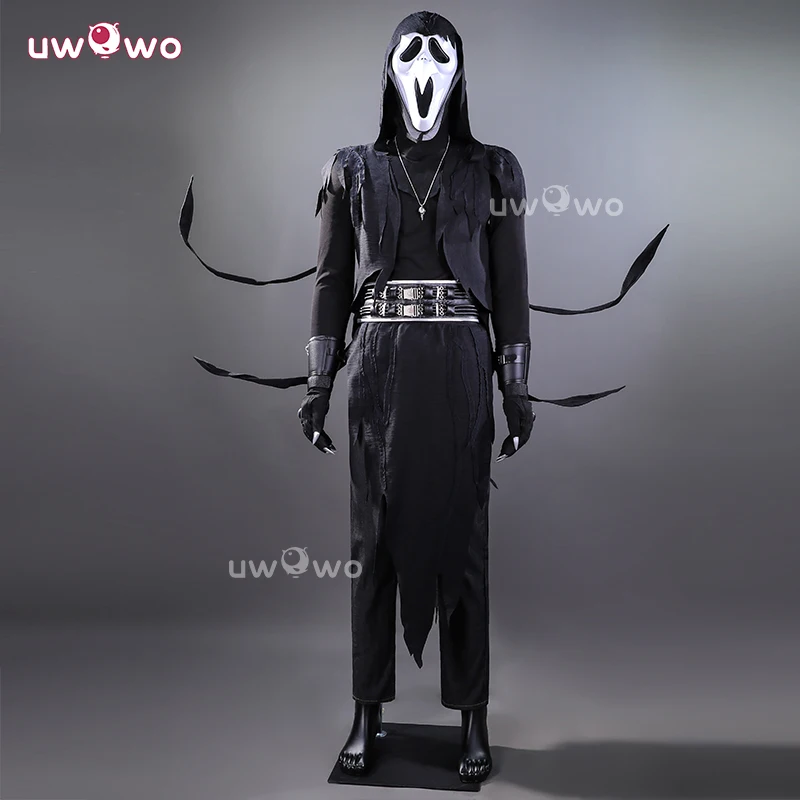 

UWOWO Collab Series: Game Ghost Face Cosplay Costume Outfit With Masl S-2XL Halloween Costume