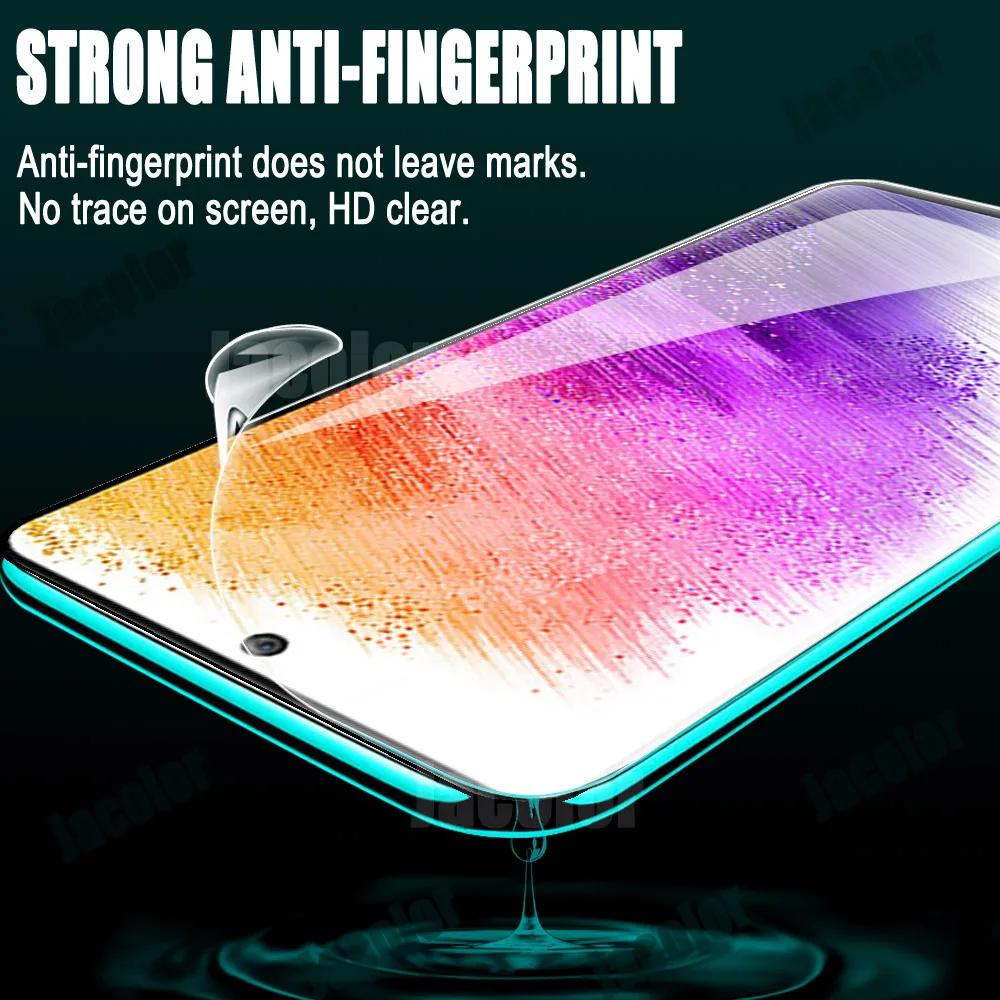 1-3 PCS Gel Film For Samsung A73 5G A72 A71 4G A70S A70 Screen Hydrogel Film Samun Glaxy A 73 72 71 70 Safety Protective Film