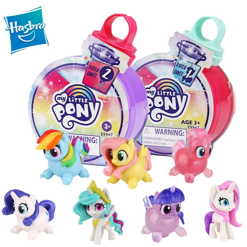 

Hasbro My Little Pony Mystery Box Magic Bottle Blind Box Full Set of Doll Princess Ziyue Girls Fashion Toys for Kids Gifts