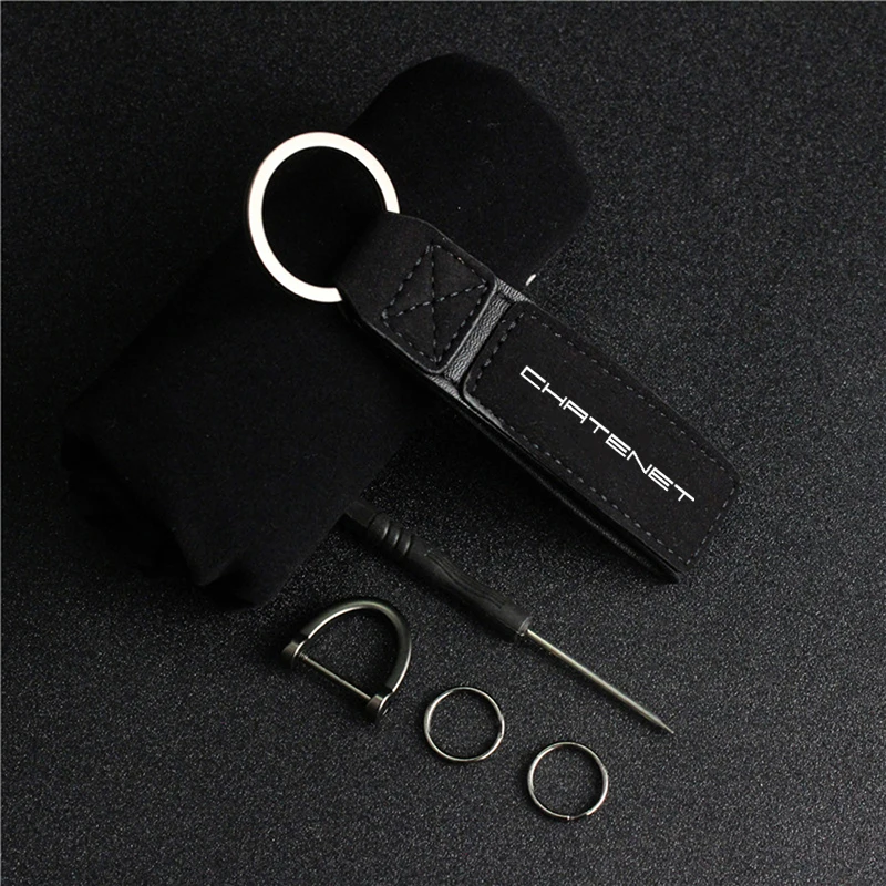 Car Keychain Suede Keychain Sport Car Key Ring For CHATENET CH26 GT CH26 CH28 CH30 CH32 CH39 CH40 CH44 CH46 GT Media Accessories